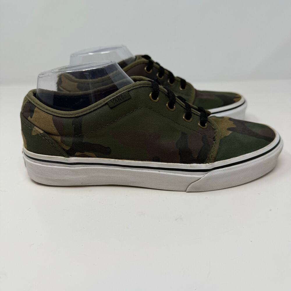 Vans Off the Wall Old Skool Skate Sneakers Camo Size  M 7 W 8.5 Skater Girl EUC - Picture 7 of 12